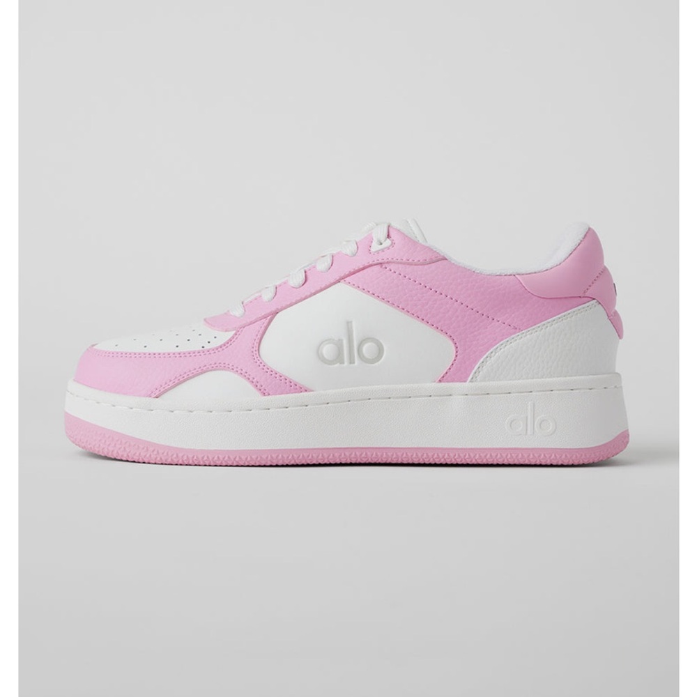 ALO Recovery Mode Sneaker - Pink/White womens 10